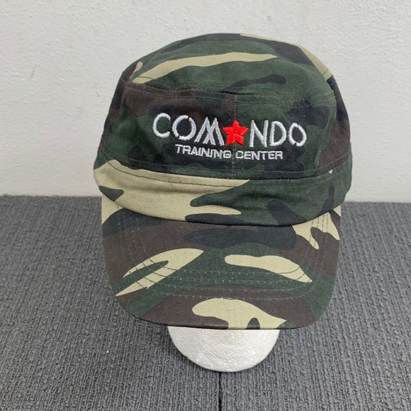 Comando Training Center Cadet Hat Mens OS Camouflage SelvaMagica Strapback Cap - Picture 1 of 14